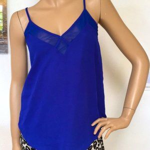 Bright blue cami by Socialite, size medium